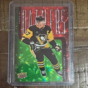 Sidney Crosby 2025-26 Upper Deck Dazzlers Holiday DZ-19 Hockey Card